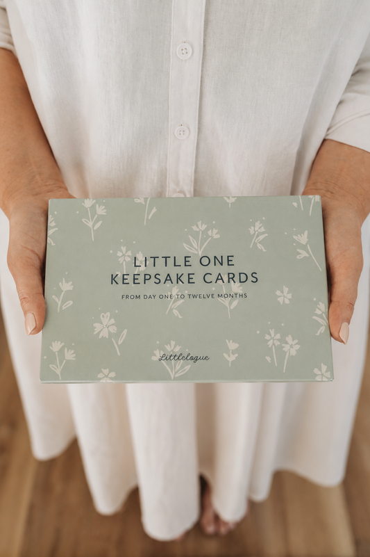 Little One Keepsake Cards - Flora