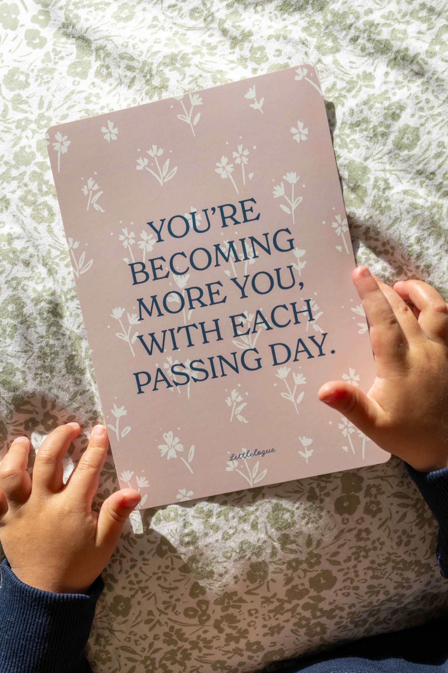 Little One Keepsake Cards - Flora